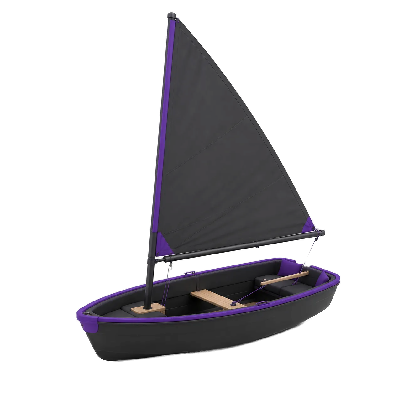 Small sailing dinghy