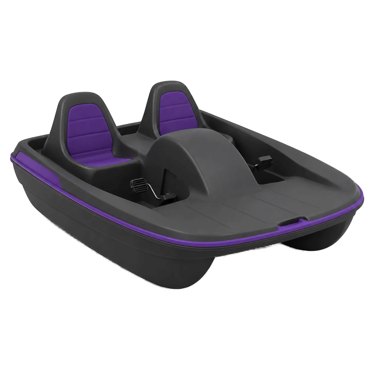 Pedal boat with two seats