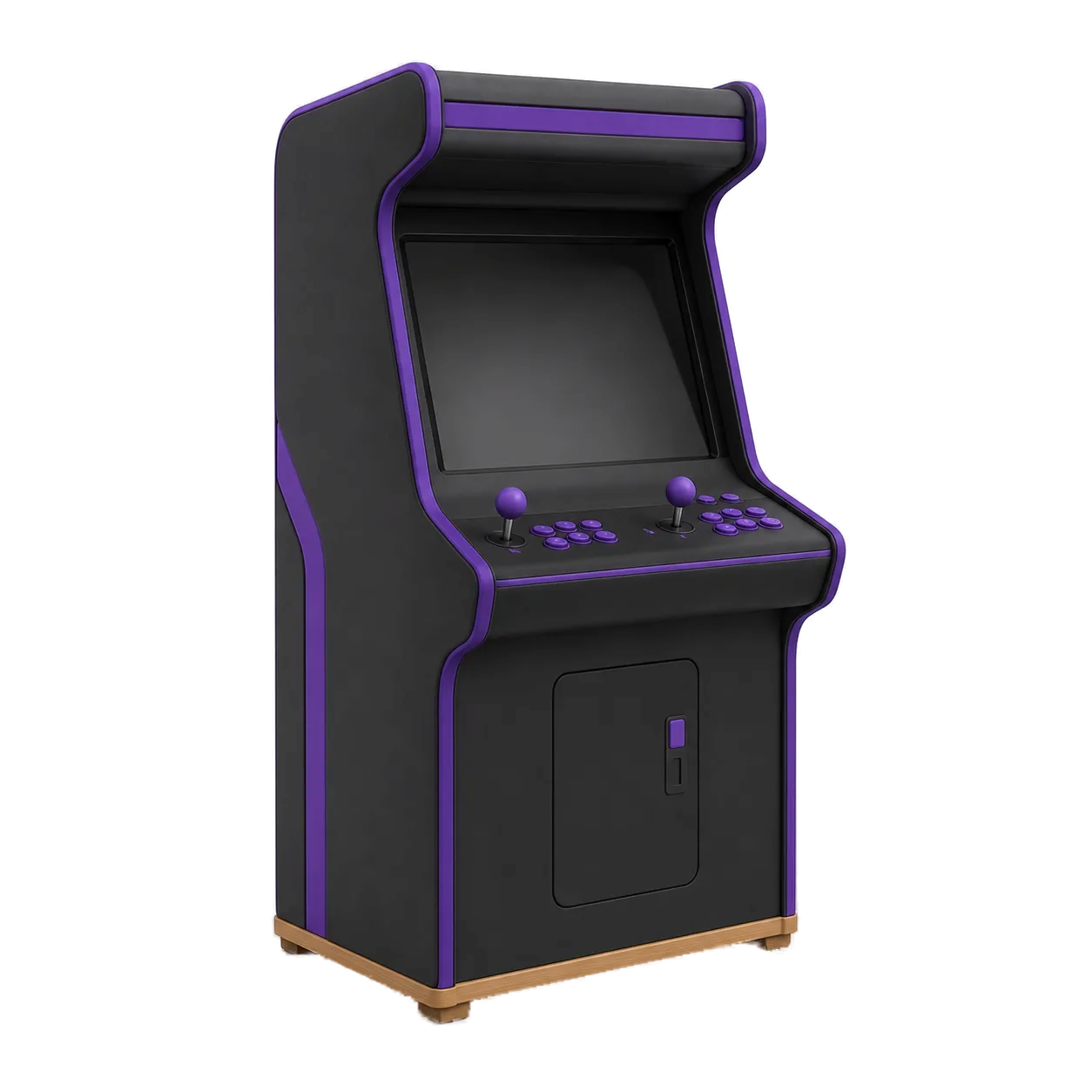 Upright arcade machine