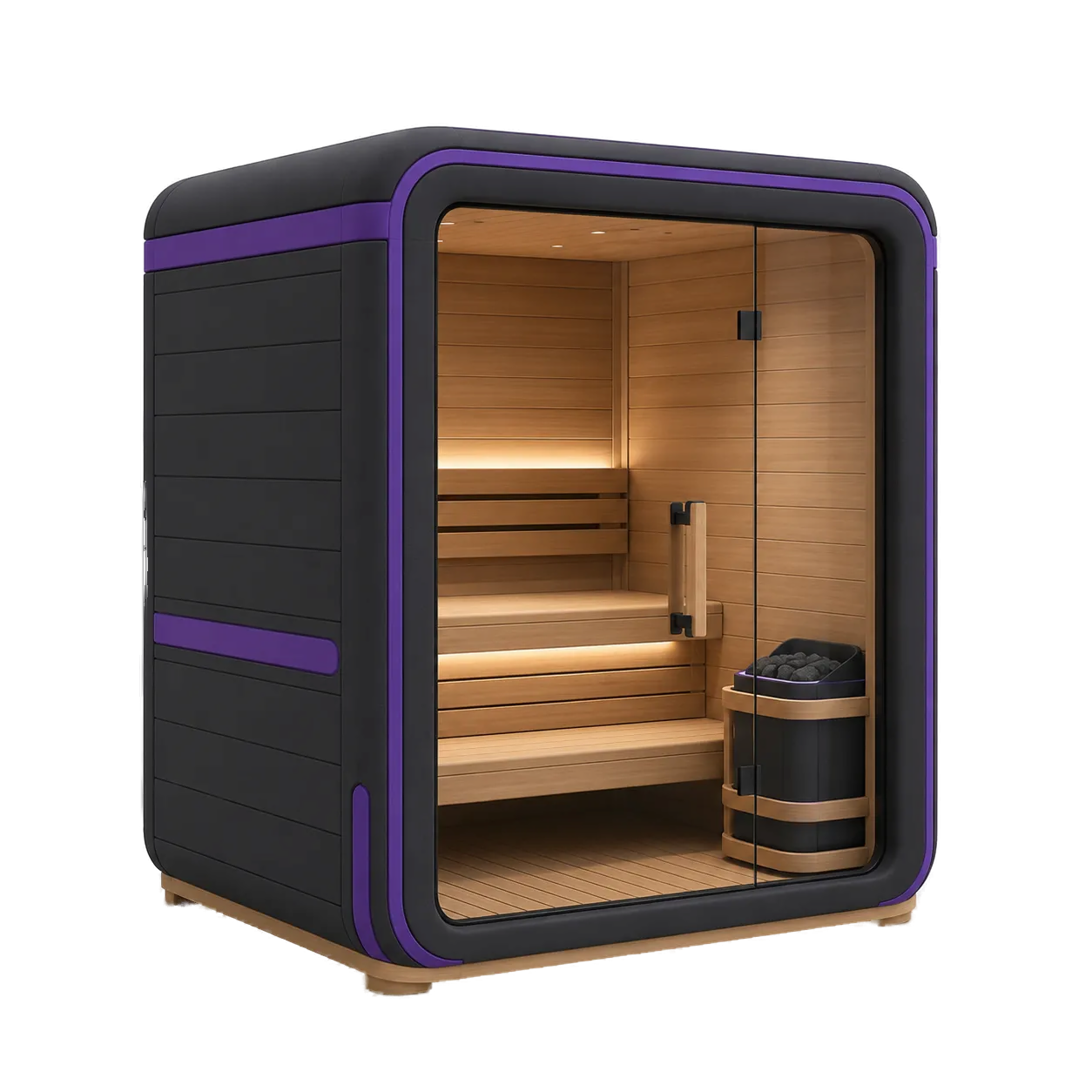 Saunas Wooden sauna cabin