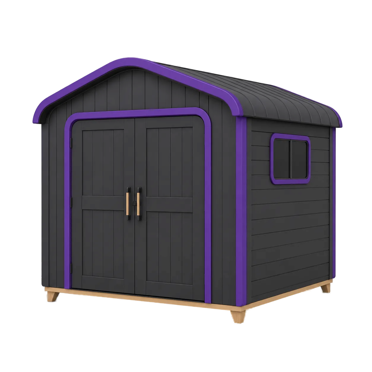 Outdoor storage shed