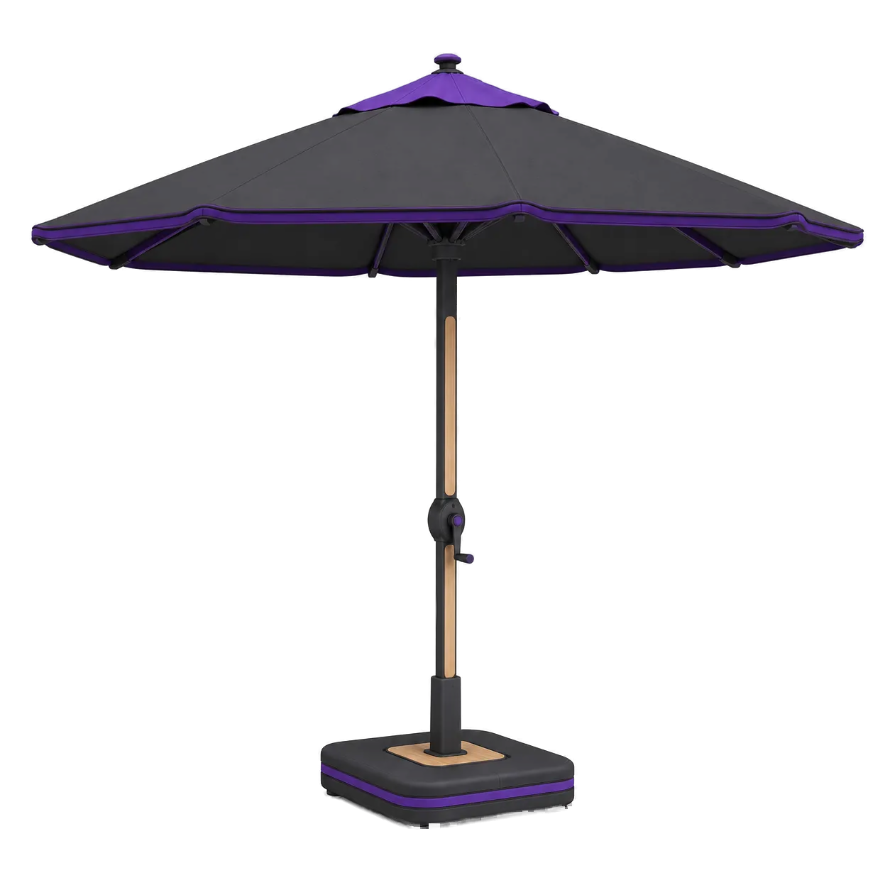 Freestanding patio umbrella