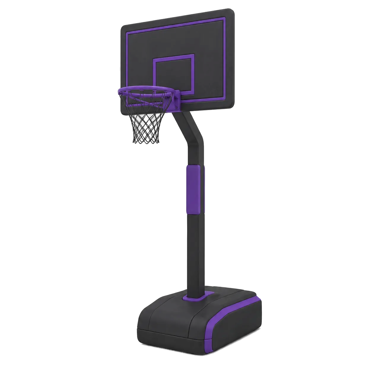 Portable basketball goal