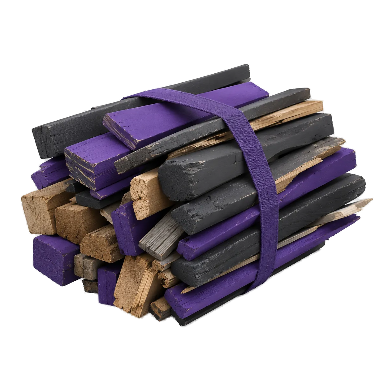 Bundle of scrap wood