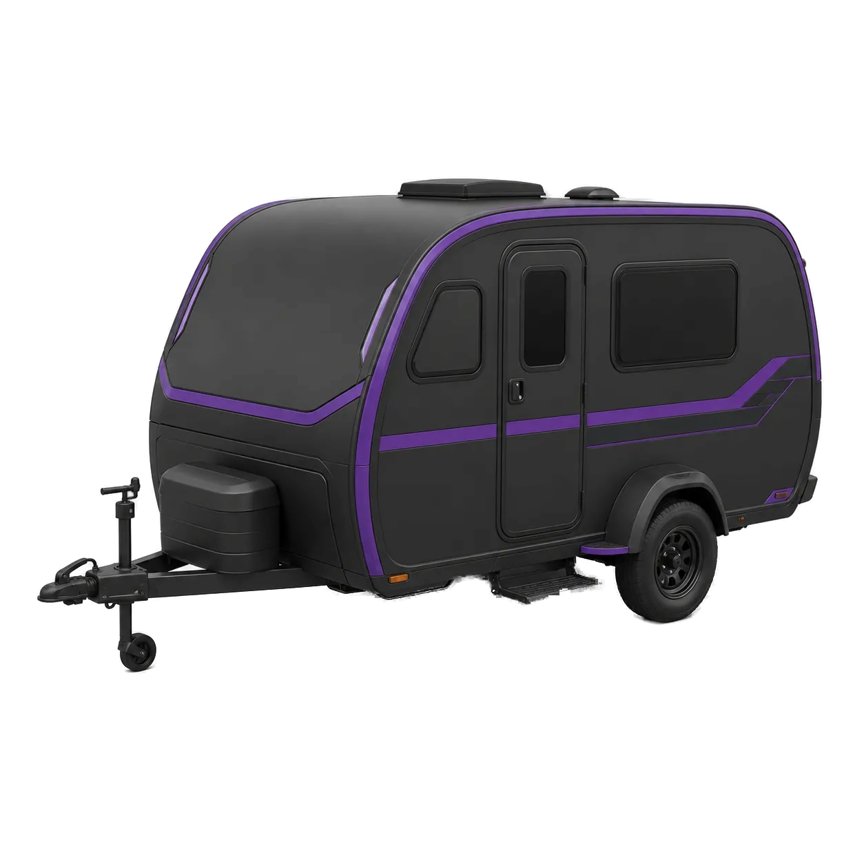 Small travel trailer